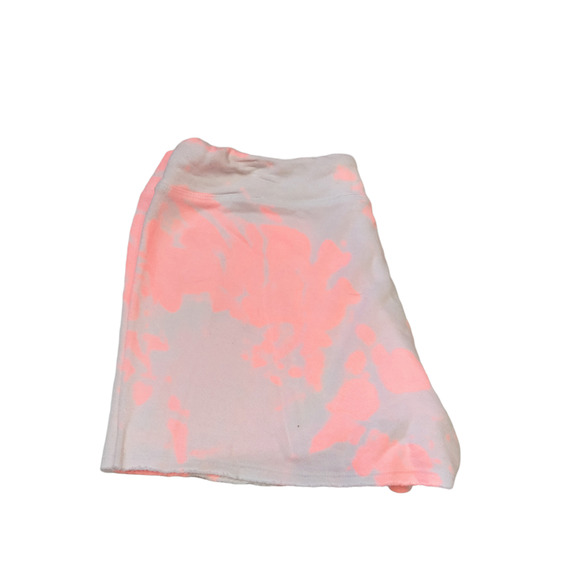 SUNDRY Shorts Womens Tie Dye Pink Lounge Drawstring Neoncore USA NEW - Picture 5 of 6